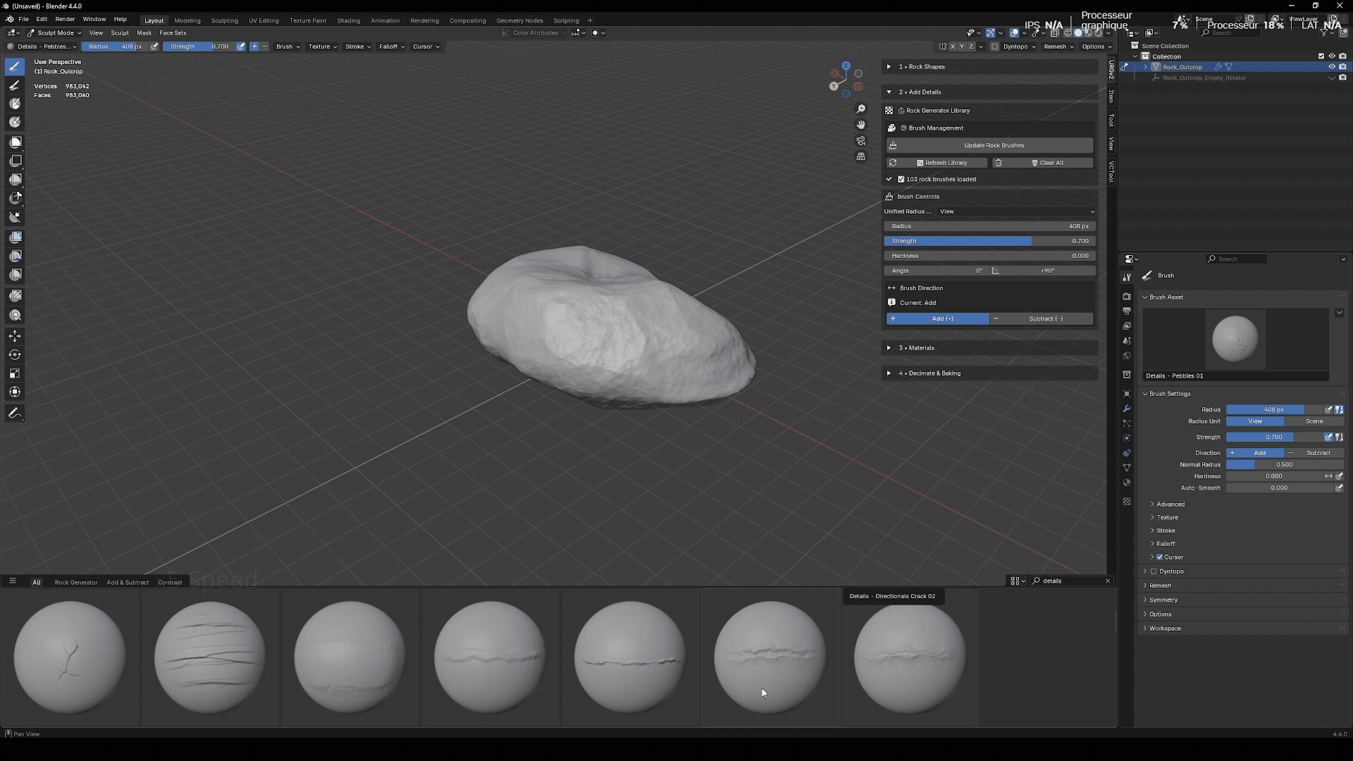 Material and Texture Application