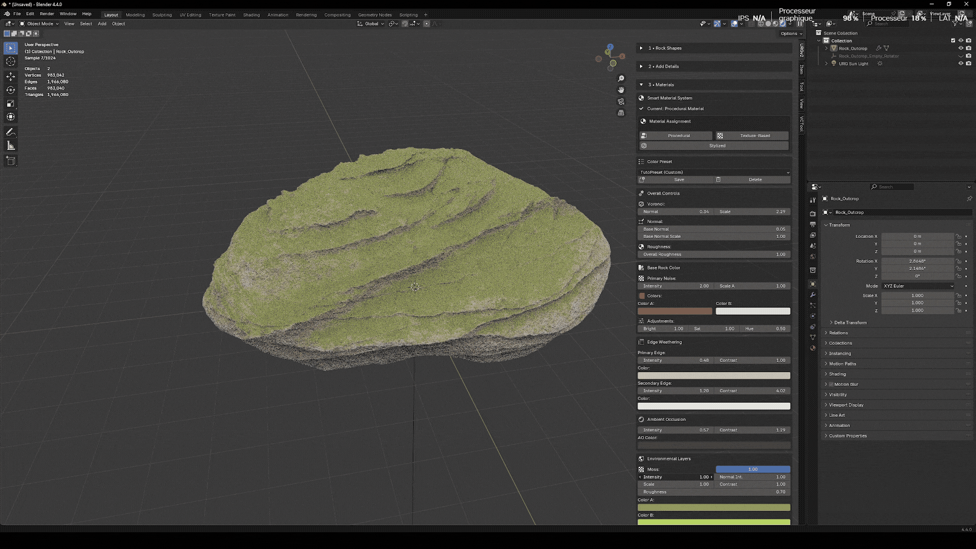 Ultimate Rocks Generator Demo